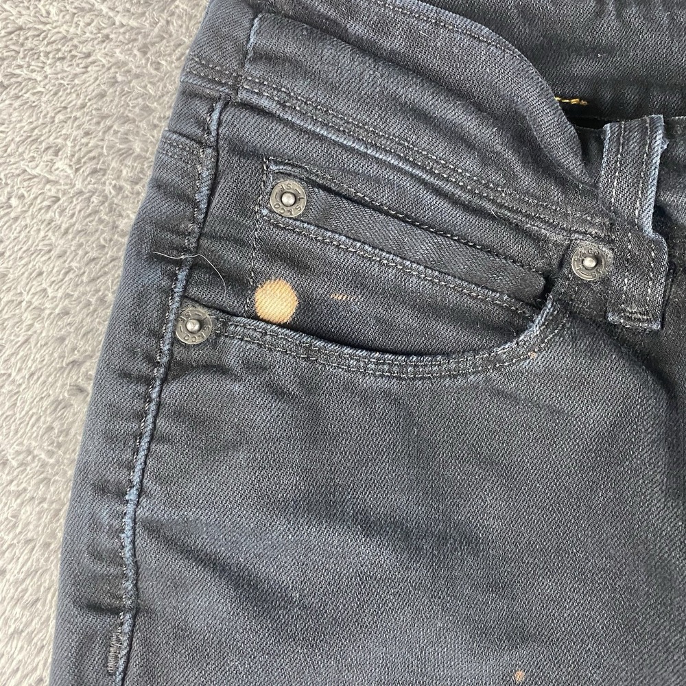 Levi's 571 Slim Fit Jeans Womens 29x27.5 Black Low‎ rise - Picture 7 of 16